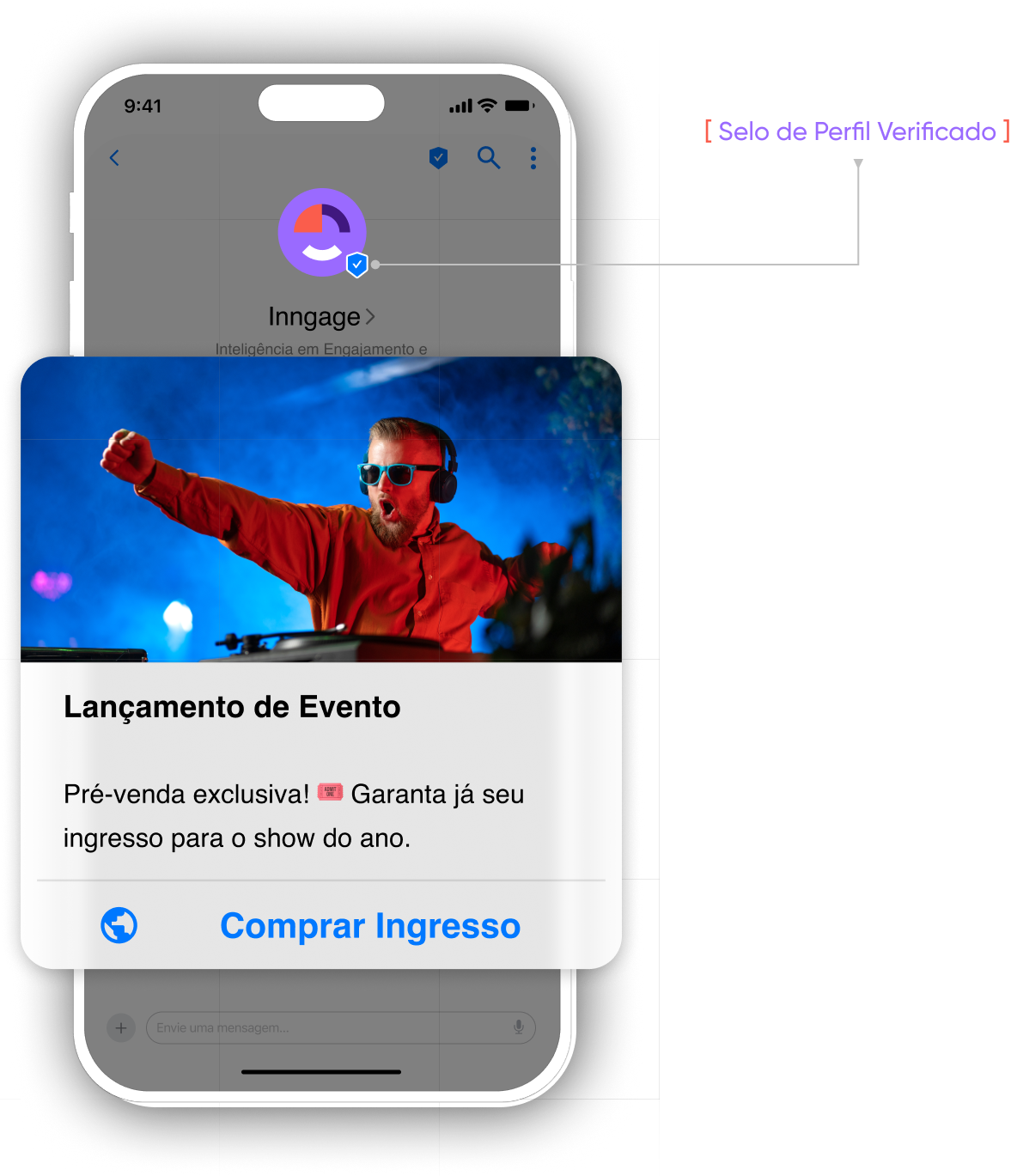 RCS agente verificado